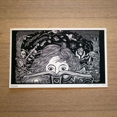 Chad Eaton “Timber!” Screenprint